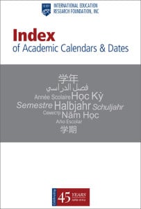 Index of Academic Calendars & Dates